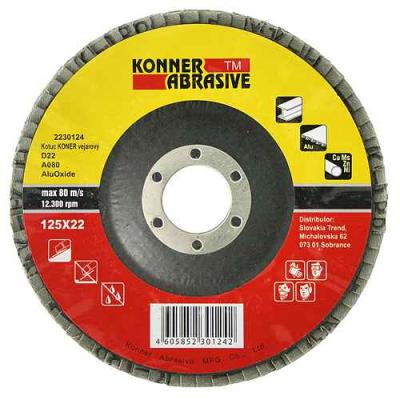 Lamellás csiszoló 115/P60 Koner 1.