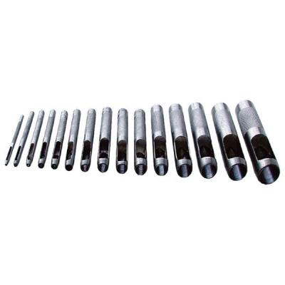 Lyukasztó készlet(bőrhöz gumihoz) 15 db-os 2-22 mm-ig 1.