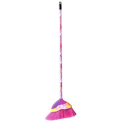 Seprű műanyag 120cm virág mintás 1.