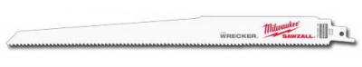 Szablyafűrészlap 300x3,6/2,3mm Bi-Metal Fém/Építési anyag MILWAUKEE 1.