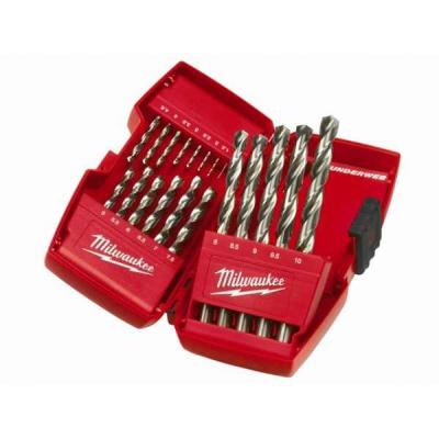 Csigafúró készlet Milwaukee HSS-G 19 részes 1-10-ig 1.