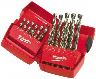 Csigafúró készlet Milwaukee HSS-G 25 részes 1-13-ig 1.