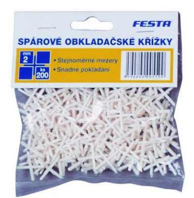Fugakereszt 2mm hosszúszárú (250db) 1.