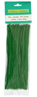 Kötöző drót 250mm PVC bevonatos 100db 1.