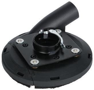 Porelszívó burkolat sarokcsiszolóra 115/125mm 1.