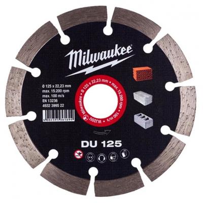 Gyémánt vágótárcsa Milwaukee 125mm Szegmentált 1.