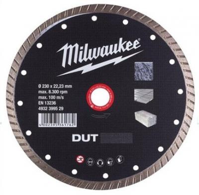 Gyémánt vágótárcsa Milwaukee 230mm Turbo 1.