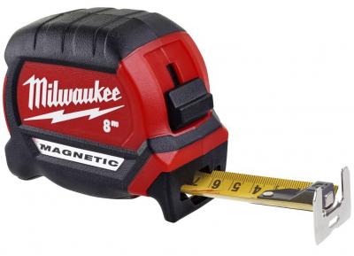 Mérőszalag 8m/27mm Milwaukee Mágneses 1.